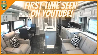 EXCLUSIVE TOUR of A Brand New RV Floor Plan! -- 2022 American Eagle 45E