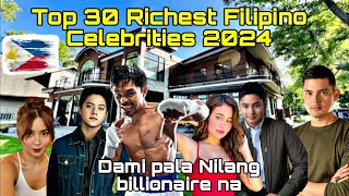 Top 30 Richest Filipino Celebrities 2024 | Updated net Worth in Pesos