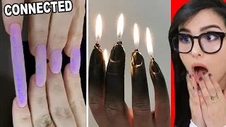 Weirdest NAIL ART that should NOT EXIST 4