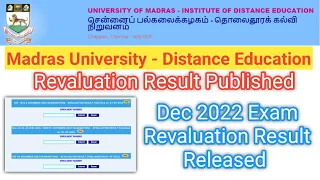 Dec 2022 Exam Revaluation Result Released | IDEUNOM | Classlike