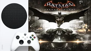 Batman Arkham Knight ЛУЧШАЯ ИГРА ПО ВСЕЛЕННОЙ БЭТМЕН Xbox Series S 900p 30 FPS