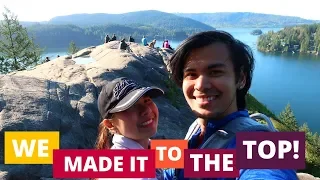 Quarry Rock Deep Cove: Hiking for Beginners // Nat and Max