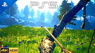 (PS5) This NEW FIRST PERSON ACTION GAME IS ACTUALLY BEAUTIFUL...  Blacktail Gameplay 4K HDR 60FPS