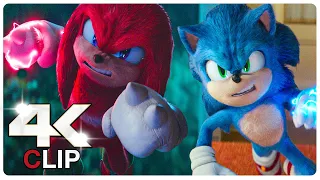 Knuckles Vs Sonic - Fight Scene | SONIC THE HEDGEHOG 2 (NEW 2022) Movie CLIP 4K