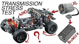 ТЕСТ ТРАНСМИССИИ 42110: XL + Buwizz. LEGO Technic 42110 Land Rover Defender