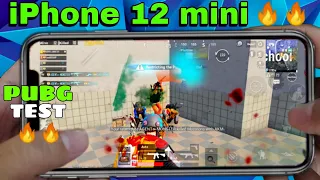 iPhone 12 mini pubg mobile gameplay🔥| iphone 12 mini Gaming test , graphics & battery drain test 🔥