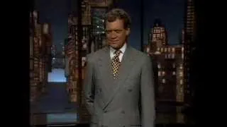 David Letterman Opening Monologue December 16th 1994