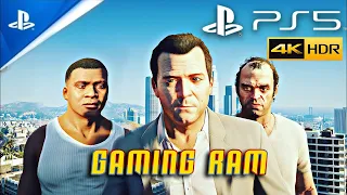 GTA 5 PS5 Gameplay Walkthrough [4K 60FPS RAY TRACING] - No Commentary