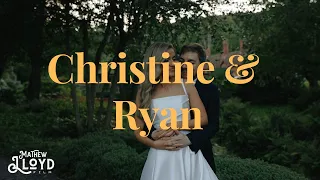 Christine & Ryan Teaser Trailer. North Wales Wedding at Tyn Dwr Hall.