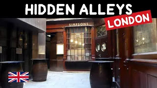 London's hidden alleys and secret courts