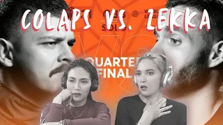 Our reaction to Colaps VS. Zekka | GBB 2021 World League | Quarter Final | 🔥