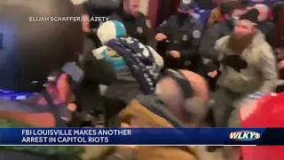 FBI arrests KY man caught on video breaking into speaker's lobby during U.S. Capitol riot