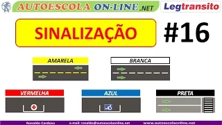 SINALIZAÇÃO HORIZONTAL - Marcas e Inscrições no pavimento