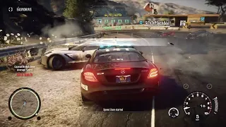 AI cop does another fantastic PIT maneuver - NFS Rivals