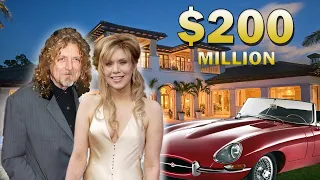 Robert Plant's Lifestyle ★ 2023 Net Worth, Music, House and Cars