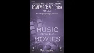 Remember Me (Dúo) (SATB Choir) - Arranged by Audrey Snyder