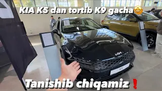 Kia K5 K8 K9 va yengi madellari narxlari bilan ✊🏻