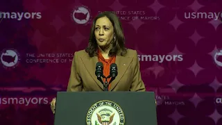 Vice President Kamala Harris tells mayors: Time for tougher gun laws