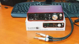 На что способен аудиоинтерфейс Focusrite Scarlett 2i2 2nd Gen?