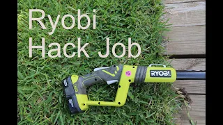 Ryobi pole saw hack repair: electric chain saw model @ Coffee and Tools episode 164