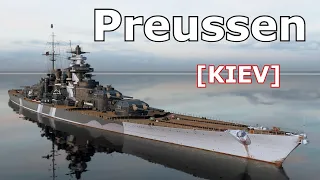 World of WarShips Preussen - 4 Kills 320K Damage