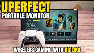 Wireless Playstation 5 Gaming! (NO LAG) | UPerfect V Wireless Monitor Review