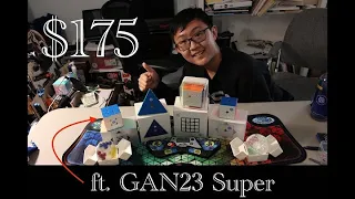 $175+ CUBE UNBOXING - GAN 23 Super/11 Pro/Pyraminx/251 Leap, X-Man Ambition, Gen5 Stackmat | TSC