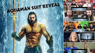 Reactors Reaction to Aquaman Classic Suit Reveal In First Time!  AQUAMAN