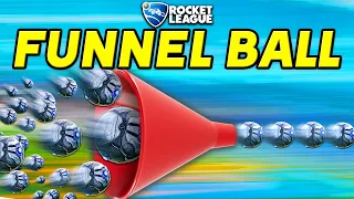 Rocket League, but the GOAL is a FUNNEL