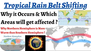 Why Tropical Rain belt shifting towards North, Disturbed rainfall patterns leading to drought/floods