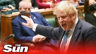 LIVE: Boris Johnson faces double grilling on Partygate row at PMQs