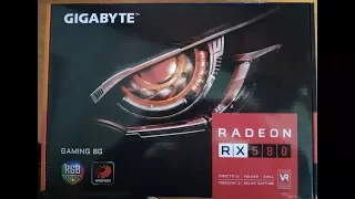 Прошивка Gigabyte Radeon RX580 Gaming 8G на чипах samsung