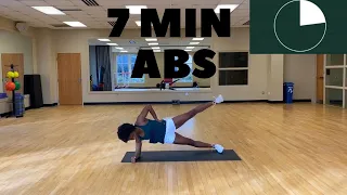 Intense Ab Workout 7 Minutes Follow Along // Abs Workout 7 Minute Home Workout Fitness