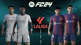 EA FC24 PS5 | El Clasico | Real Madrid VS Barcelona | feat Vinicius, Bellingham, Lewandowski 🎮🔥