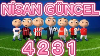 osm taktik Nisan güncel 4231 online soccer manager osm tactic #new tactic osm tactics