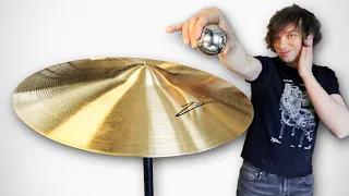 Steel Ball VS Crash Cymbal Sounds Like