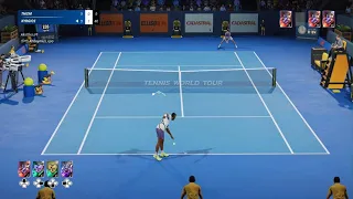 AMAZING Online MATCH and RAGE QUIT 😳 [Tennis World Tour 2]