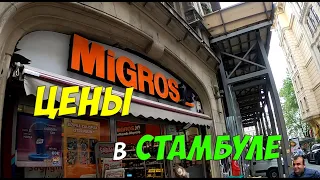 Цены на еду в Стамбуле - супермаркет Migros Jet
