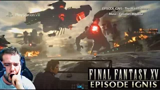 Final Fantasy XV Episode Ignis DLC Trailer Reaction!! (Paris games week live reveal)