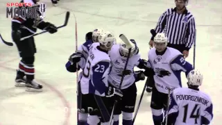 Sea Dogs 3-2 OT win over Mooseheads (Highlights)