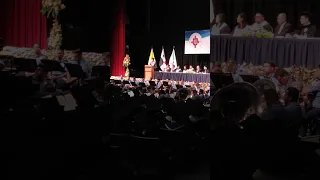 Discurso del estudiante Diego Lee en la LIV Promoción 2023 USMA