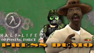 Half-Life: Opposing Force Press Demo - Complete Playthrough