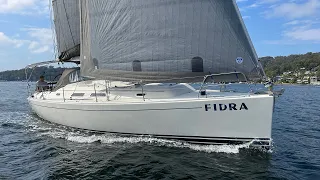 Hanse 370e Fidra For Sale with YOTI on Pittwater