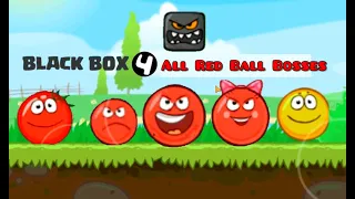 Red Ball 4: Black Box - All Bosses (No Damage)