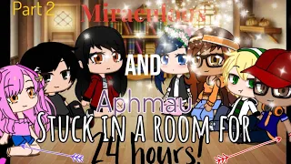 Miraculous and Aphmau Stuck in a room for 24 hours || Part 2 || 🎉2K Special! 🎉