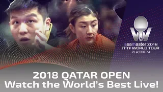2018 Qatar Open I Watch the Best Live!