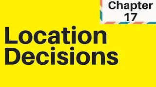 4.4 Location Decisions IGCSE Business Studies