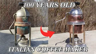 Antique coffee maker restoration