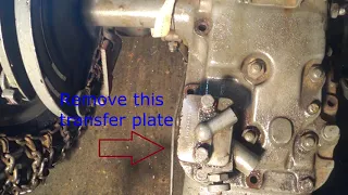 Massey Ferguson 165 Hydraulic Lift Cover removal observations