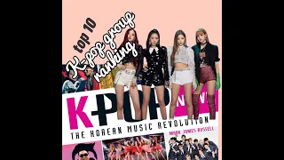 K pop group ranking top 10